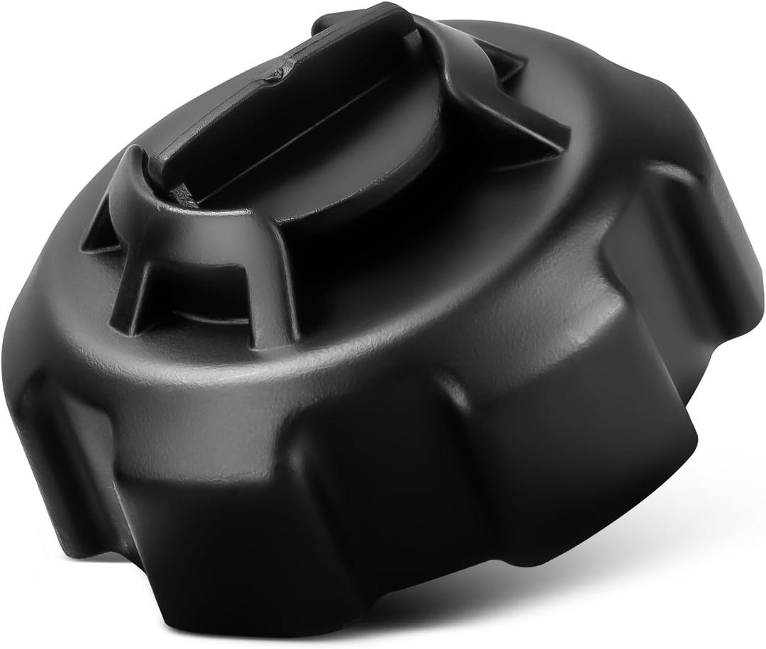Manual Vent Gas Cap Compatible with Old Style Portable Boat Gas Tank, 621501-10 Gas Tank Cap Replacement Tempo Gas Tank Parts, Black