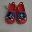 9-10 DUAL Sz MICKEY MOUSE CLOGS RED