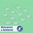 Spandex 8 Foot Rectangle Table Cloth, Elastic Fitted Tablecloths for Picnic, Stretch Washable Patio Table Cover for Outdoor, Camping, Banquet and Parties (Bright Green, 30"x96")