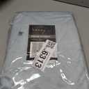 Lazzzy Velvet Blackout Curtains Thermal Insulated Room Window Drapes Super Soft Luxury Curtains for Living Room Bedroom Rod Pocket 2 Panels, Misty Blue, 52" W x 96" L