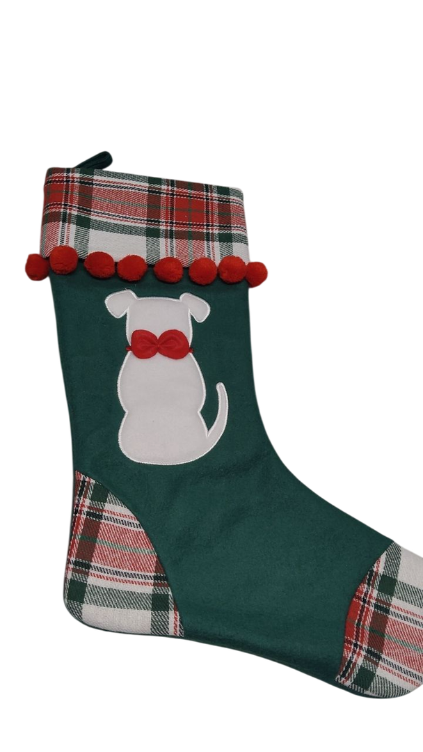 HH Dog Silhouette Stocking