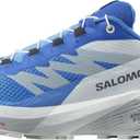Salomon Men's Sense Ride 5 Hiking Shoe (9.5, Ibiza Blue/Lapis Blue/White)