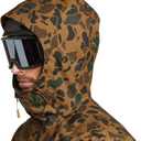 Eddie Bauer Men's Powder Search Insulated Waterproof Ski Jacket, Antique Bronze, Medium