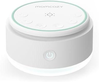 Momcozy Sleep Sound Machine, Portable White Noise Sound Machine for Baby with Nursering Night Light, 20 Soothing Sounds Noise Machine, Dimmable Night Light