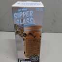 Nifty Dog Mom Glass with Straw 16oz
