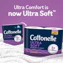 Cottonelle Ultra Soft Toilet Paper, 24 Family Mega Rolls=108 Regular Rolls