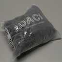 Daci Plus Size Bandeau Tankini Swimsuit for Women 2 Piece Halter Swim Top with Shorts Tummy Control Bathing Suits (Black) 16W