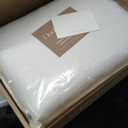 Double Stitch Down Pillow, 3-Chamber White Bed Pillow for Sleeping, Sourced in America, Made in Canada, Luxury 400 Thread Count 100% Cotton Shell, 700 Fill Power, Medium Firm, Queen, 20" x 30"