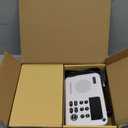 Wuloo Intercoms Wireless for Home 1 Mile Range 22 Channel 100 Digital Code Display Screen, Wireless Intercom System for Home House Business Office, Room to Room Intercom Communication(4Stations White)