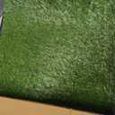 Ottomanson Artificial Grass Puppy Potty Training Pad with Tray, 15" x 30" Reusable Pee Pad for Small Pets and Dogs
