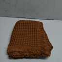 Luxury Waffle Bath Mat, Super Absorbent Non Slip Bathroom Rugs, Boho Ultra Soft Comfort Machine Washable Quick Dry Floor Mats with Tassels (Coffee, 20" x 30")