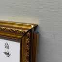 JCJMY 16x20 Vintage Picture Frame with 11x14 Mat, Elegant Retro 16 by 20 Photo Frame with Shatter-Resistant Plexiglass for Wall, Gallery Decor & Gift,Gold, 1 Pack