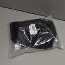 LinenTablecloth 65x28" Rectangular Stretch Tablecloth Black