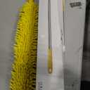 17FT Extendable Duster with 2-9 ft Extension Pole for High Ceilings, Newliton Cobweb Duster for Ceiling Fans Hard-to-Reach Areas, Long Handle Microfiber Dusting Tool for Home Cleaning, 105"