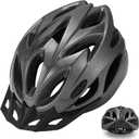 Zacro Adult Bike Helmet, Lightweight Bicycle Helmet with Removable Pads and Visor, CPSC Certified Safety Helmet for Men Women, Mountain Road Cycling Helmet for Adult (Universal Adult(58-65 cm), Black)
