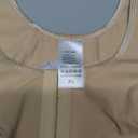 BRABIC Women Front Closure Post Surgery Compression Everyday Bras for Mastectomy Support with Adjustable Straps Wirefree (X-Large, Beige)