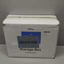 Premium Top loader Storage Box With Card Dividers For 3 X 4 Rigid Cards Holds 530+ 35pt Top loaders Trading Card Storage Box Suitable For TCG And Magnetic Card Holders, Black, K00SBa3