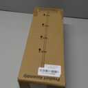 Floor Scrub Brush with Long Handle: 3 in 1 Heavy-Duty Floor Scrubber Brush with Squeegee for Cleaning Tile Bathroom Deck Kitchen Patio