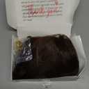 70s 80s Costume Wigs for Men with Mustache Glasses and Chain Short Brown Shaggy Disco Wig for Rocker Singer Hippie Retro Cosplay Halloween Party