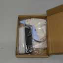 Mini Stitch Gun Kit, Tagging Gun for Clothing, Easy Stitch Hemming Gun for Clothes, Quick Cloth Fixer Gun Kit with 2 Needles, 1500 Black & 1500 White Plastics Fasteners (White Blue)