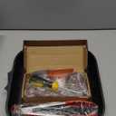 Kordisen Nonstick Grilling Pan with Lid for Stove Tops, 11 Inch Square Grill Pan for Indoor Cooking, Granite Coating Grill Skillet with Pour Spouts, Versatile Griddle, Induction Steak Pan, PFOA Free (Black)