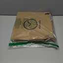 Woodgrain Wall Clocks Battery Operated 12 Inch, Large Easy-to-Read Silent Digital Wall Clock, Non Ticking Modern Vintage Analog Clock for Bedroom Living Room Bathroom Kitchen Office Gym,Brown