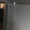 Pegboard Display Stand, Gondola Shelf Display for Convenient Grocery Office Supply or Liquor Stores, Standing Pegboard Display Two Sides Peg Board Panels, 20 Pieces Hooks (1 Unit Black-2 Sides)