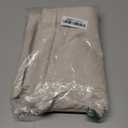 HOMEIDEAS 100% Natural Linen Blackout French Door Curtains, Privacy Door Window Curtains, 26 X 72 Inch Room Darkening Blinds, Thermal Insulated Shades for Bedroom, 1 Panel