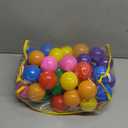 Hovenlay Ball Pit Balls Phthalate Free BPA Free Crush Proof Plastic - 7 Bright Colors in Reusable Play Toys for Kids with Storage Bag