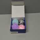 4Pcs Taba Fidget Squishy Toys, Ultra Soft Stress Relief Toys for Kids Adults, Kawaii Cute Cookies Squeeze Sensory Toys, Decompression Anxiety Relief Party Favors Gifts for Girls & Boys