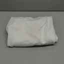 Fisoew Womens Wide Leg Sweatpants Baggy Drawstring Elastic Waisted Travel Track Pants Color Block Joggers with Pockets White, XL