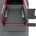 powoq 5.7FT Truck Mat Compatible with 2019-2026 Dodge Ram 1500 Cargo Mat Tailgate Liner TPE Replacement for 2019-2026 Dodge Ram 1500 Accessories (Truck Bed Mat+Tailgate Mat)