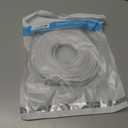 Phone Cable 100 Feet Long Telephone Line Cord with RJ11 6P4C Connectors for Landline Phone, Fax Machine and Modem, for Both in-Wall and Out-Wall Using, White, AV04221