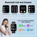 Smart Watch for Men Women (Answer/Make Calls), 1.91"HD Smartwatch Heart Rate/Sleep Monitor/Pedometer/Calories, 2026 New Fitness Watch with 113+ Sport Modes, IP68 Waterproof for Android iOS Black