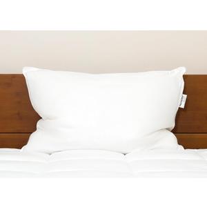 White Duck Down & Feather Pillow - Pillows with Soft-Medium Support for Side & Back Sleepers Standard Size