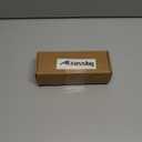 Alzassbg 6 Pack White Marble Zinc Alloy Cabinet Pulls, 3-3/4 Inch(96mm) Hole Centers Metal Cabinet Handles Kitchen Hardware for Cabinets AL3071WMB