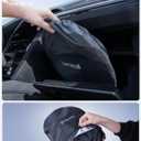 Lamicall Car Windshield Sun Shade - [4 Layers Nano Coating][Light and Thin] Foldable Front Window Sunshade, UV Block, Auto Interior Protection, 64"x32" Windshield Cover for Medium Sedan, SUV (Medium)