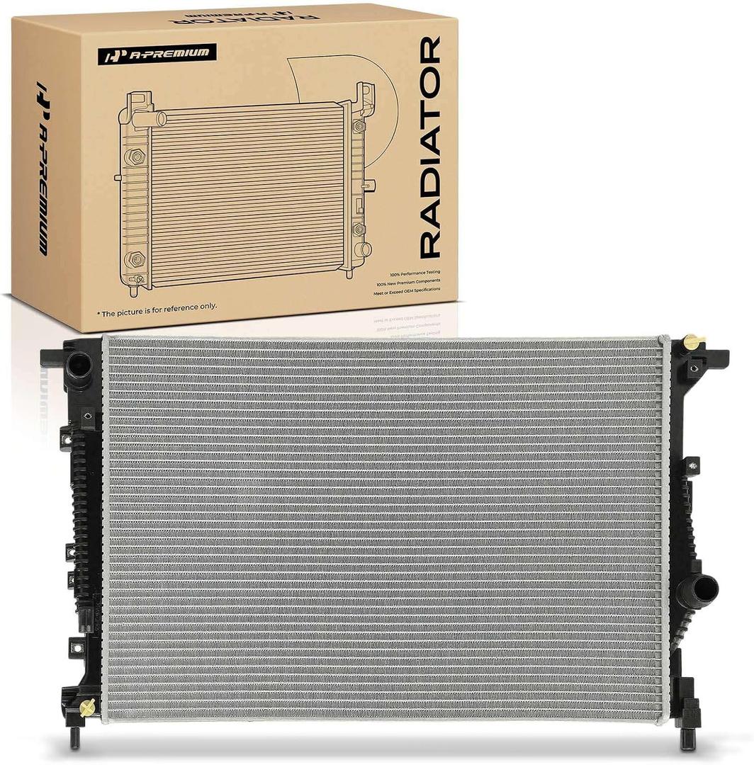 A-Premium Engine Coolant Radiator Assembly Compatible with Jeep Cherokee 2019 2020 2021 2022, 2.4L 3.2L