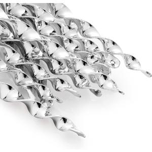 OFFO Bird Scarer Rods, 11.5 in (15 PCS) Reflective Bird Device Outdoor Bird Scarer to Keep Pigeon and Woodpecker Away from Garden or Yard, Silver OFFO Bird Scarer Rods, 11.5 in (15 PCS) Reflective Bird Device Outdoor Bird Scarer to Keep Pigeon and Woodpecker Away from Garden or Yard, Silver