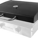 Hard Cover Hood with Temperature Gauge for Blackstone 22 inch Table Top Griddle, 5011 Griddle Hood 22" Grill, Black