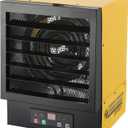 Dura Heat EWH5510 Electric Forced Air Heater with Remote Control 17,060 Btu, Yellow, Large