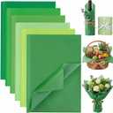 Shindel 180 Sheets Green Tissue Paper, 20x14 inches Christmas Tissue Paper for Gift Bags, Green Wrapping for Christmas DIY Crafts Birthday Wedding Holiday Flower