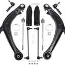 10pcs Front Suspension Kit Lower Control Arm