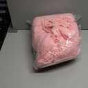 JOOJA Knit Twin Size Bed Blanket Super Soft Warm Blanket for Bed Lightweight Cozy Plush Fuzzy Blanket for Couch Sofa 60x80 Inches Pink