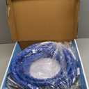 Camco 25-Ft Heated Water Hose for RV - Water Line Freeze Protection Down to -20F/-28C - Features Energy-Saving Thermostat & Includes Adapter for Connection to Either End of Hose (22911)