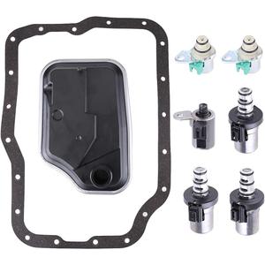4F27E Transmission Solenoid Valve Gasket Filter Kits Fit for Ford Transit Connect XLT Compatible with Mazda