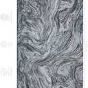 Gertmenian Indoor Outdoor Area Rug, Classic Flatweave, Washable, Stain & UV Resistant Carpet, Deck, Patio, Poolside & Mudroom, 9x13 Ft Extra Large, Abstract Ocean Current, Black White
