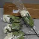 Magnolia Artificial Leaves Branches 3D Magnolia Pick Faux Stems Simulation Leaves Twigs for Indoor Outdoor Spring Vase Filling Home Office Table Decoration(6 Pcs,Green,18 Inch)