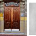 2 Pieces Metal Kick Plate for Bottom of Door, 8 x 36 Inches Silver Aluminum Door Kick Plates with Screws, Aluminum Decorative Plates Protector for Front Doors Exterior Doors