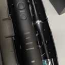 Aquasonic Black Series Ultra Whitening Toothbrush – ADA Accepted Electric Toothbrush 8 Brush Heads & Travel Case – 40,000 VPM Electric Motor & Wireless Charging  4 Modes w Smart Timer